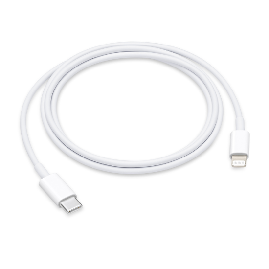 Immagine di Cavo Apple Lightning a USB-C, 1 mt  bianco