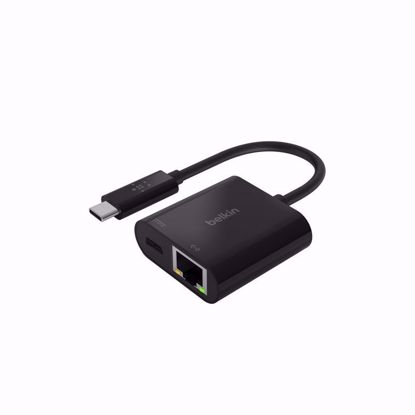 Immagine di BELKIN ADATTATORE DA USB-C A ETHERNET CON RICARICA POWER DELIVERY 60W